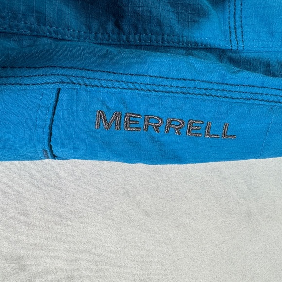 Merrell Men’s Select Wick Outdoor Hiking Pants Size 32 Blue Ripstop - Picture 6 of 7